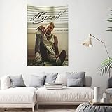 COIRBLISS August Alsina Tapestry Flag Print Wall Hanging Blanket 3d Printed Art Tapestry Home Decor 60x40inches