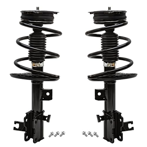 Image of Detroit Axle - Struts Shocks for 2013-2018 Nissan Altima [Sedan] 2 Front Struts with Coil Spring 2 Rear Shock Absorbers 2014 2015 2016 2017 Replacement Suspension Kit