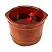 Produktbild Haushalt Geschenk Holz Fußbäder Becken Fußbad Barrel Massivholz Natur verdicken Fuß Becken Holzeimer Foot Spa Tub Haushalt Schlaf, Improve Haushaltsartikel Dekoration