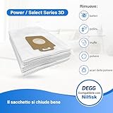 Zoom IMG-1 degg sacchetti aspirapolvere 10 pezzi Zoom IMG-1 degg sacchetti aspirapolvere 10 pezzi