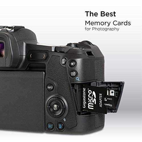 GIGASTONE Scheda di Memoria Micro SDXC da 128 GB e Adattatore SD, Set da 5, A1 U3 4K, Fino a 95 MB/s di Lettura, 40 MB/s di Scrittura per Videocamere Tavoletta Dashcam Canon Nikon DJI Drone