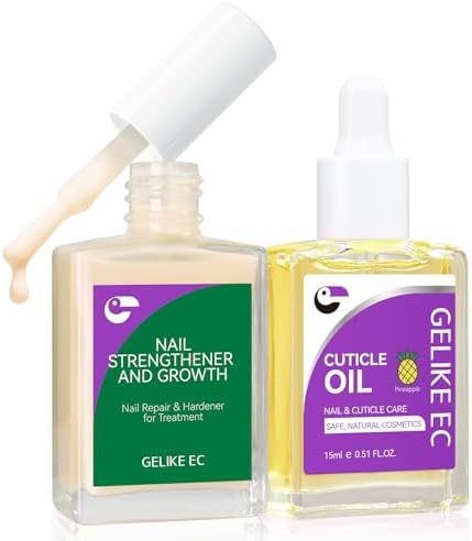 Gelike EC Nail Rescue Kit DIY: Apricot Tropical Scented Nail Care at Home
