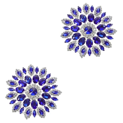 Patchs de vêtements de bricolage bleu à paillettes résistants pour réparer et décorer