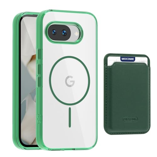 Étui Pixel 10 Pro vert idéal pour voyager léger avec son rabat portefeuille