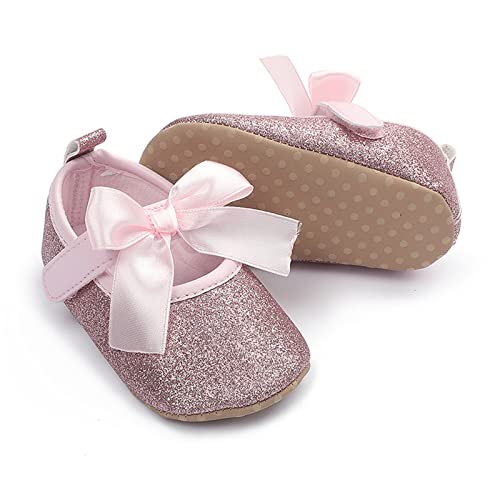 Baby Sneakers Girls Boys Toddler Kids Infant Girls Soild Colour Bowknot Princress Shoes Soft Sole Non-SIip Tennis4