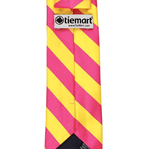Image of tiemart Men's Striped Tie Standard Length
