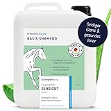 Mildes Pferdeshampoo - Basis Pferde Shampoo 0,5l, 2,5l, 5l & 10l pH Neutral -...
