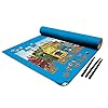 MasterPieces Accessories - Jigsaw Puzzle Roll-Up Mat & Stow Box, 42 x 24, Fits 1500 Pieces