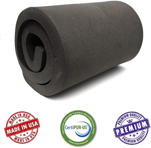 AK TRADING CO. Charcoal High-Density Polyurethane Foam - 3" x 24" x 96" - Protective Foam Sheet by AK TRADING CO. - Image 2