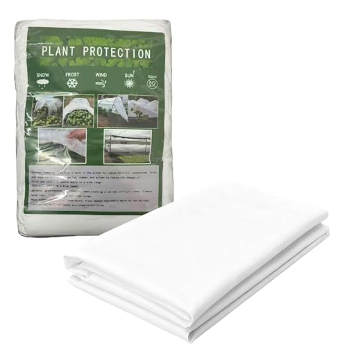 AITOEAGLE Frost Protection Garden Fleece 30gsm,Horticultural Non-Woven Fabric Plant Cover for Winter Plant Fleece Frost Protection (2x5 m)