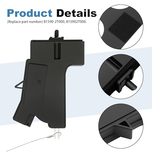 Image of SYOWADA 815902T000 Fuel Door Lock Actuator Replacement for Kia Optima 2011-2020, 81590-2T000 Fuel Door Lock Actuator Replacement for Hyundai Sonata Sedan 2015-2019.