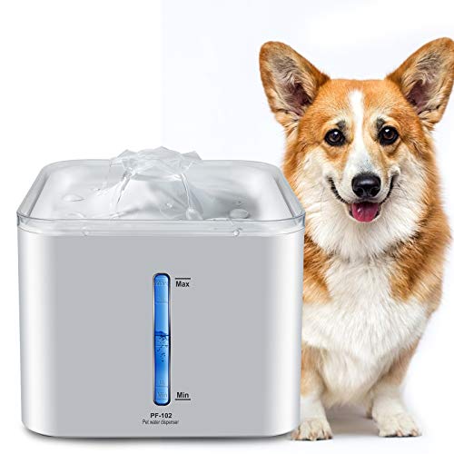 ANPETBEST Water Fountain for Cats and Dogs, 3.5L Large Automatic Pet Water Fountain Drinking Ultra Quiet Dog Water…