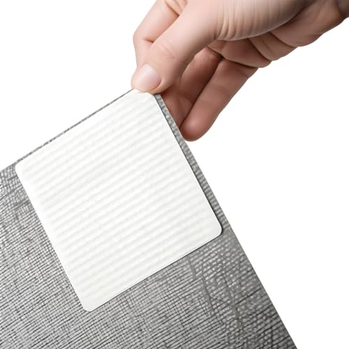 Aderência para tapete – 8 peças – Fita antiderrapante para pisos de madeira – Tapetes antiderrapante