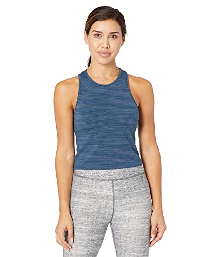 Crop top brossé teinté espace Jockey bleu sarcelle haut de gamme