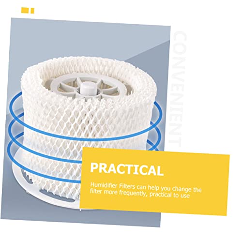 4 pcs Humidifier Filter Replacement Filter humidifier Part Wood Pulp Filter humidifier humidistats for Home Indoor Home humidifiers Filter for humidifier Cleaning Tool
