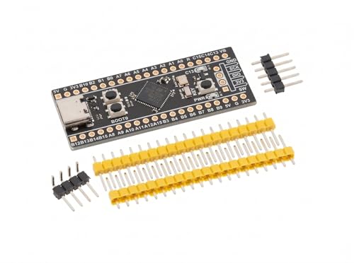 لوحة تطوير STM32F411CEU6 بلاك بيل – معالج ARM Cortex-M4 بسرعة 100 ميجاهرتز، ذاكرة وصول عشوائي 128 كيلوبايت، ذاكرة فلاش 512 كيلوبايت، منفذ USB نوع C، متوافقة مع أردوينو