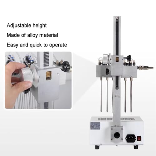 Concentrador de muestra de nitrógeno, evaporador de laboratorio de altura ajustable con conector rápido de cobre, ajustes de tiempo y temperatura ajustables para uso en laboratorio