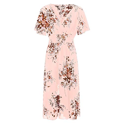 Robe d'été pour femmes ample et légère la solution anti-complexes chic en mousseline imprimée