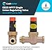 Cash Acme 3/4 Inch EB25 Single Union Pressure Regulator Valve (PRV), 45 PSI, 23136-0045