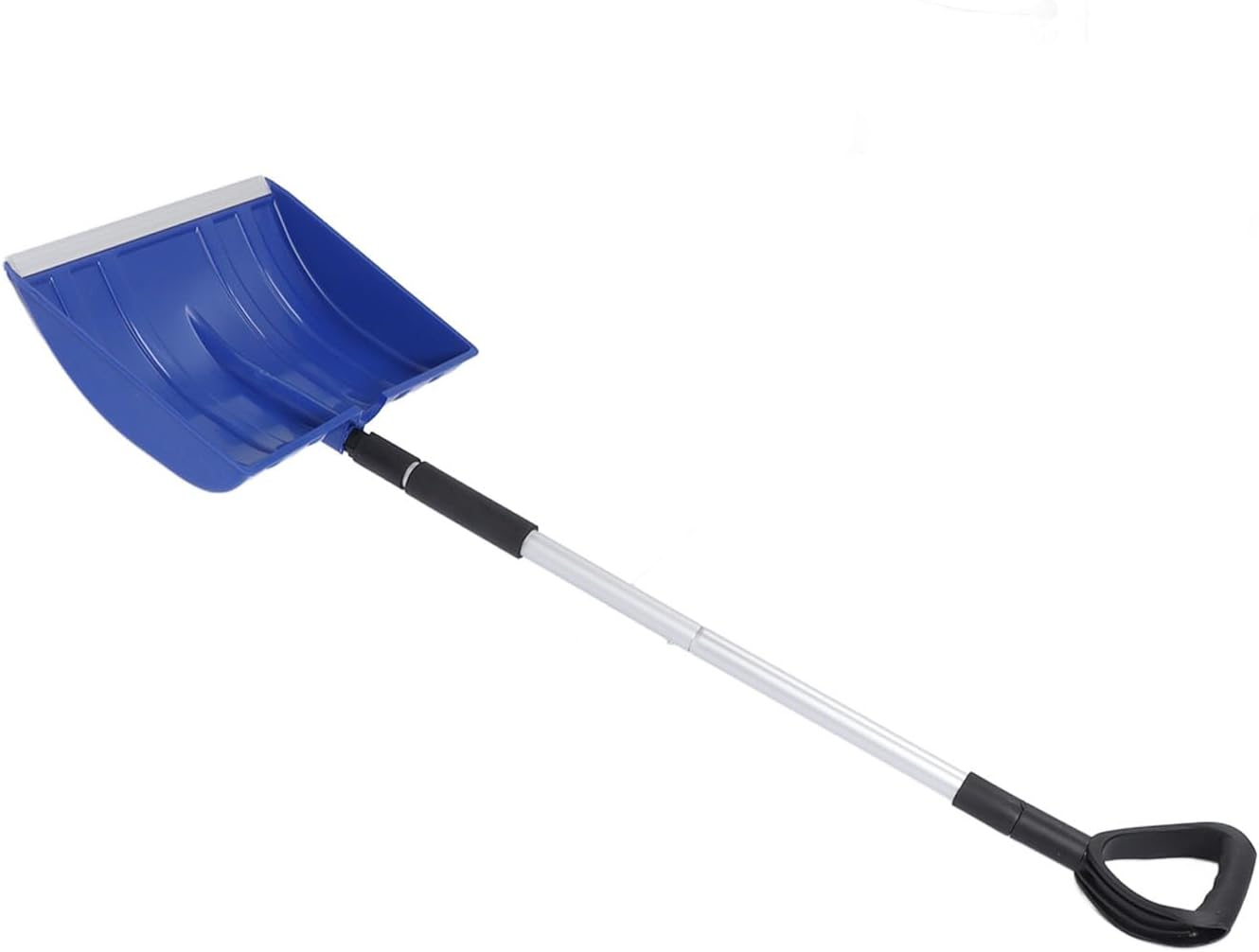 Detachable Lightweight Snow Shovel with Large Capacity, Portable for Car Garden, Suitable for Emergency Situations (Blue)