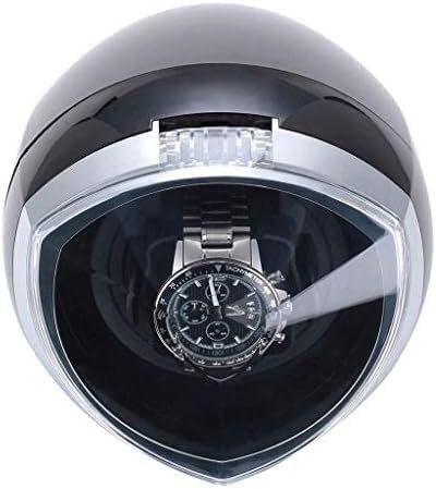 Mechanical Watch Shaker Single Automatic Winder with Smart Timer Control & LED Light, 4 Roating Mode