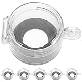 Protection pour bouton d'arrêt d'urgence - fabriquée en abs durable, transparente et résistante à l'usure, pour une utilisation prolongée