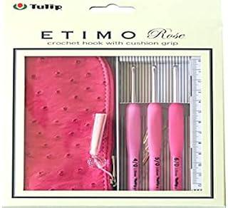 Tulip Crochet Hook, Pink, Pest Repeller v.484