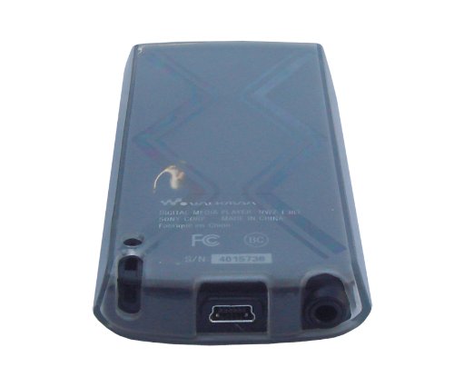 Ishoppingdeals Tpu Gel Protective Case Skin Cover For Sony Walkman Nwz-E383 Nwz-E384 Nwz-E385 Mp3 Player, Smoke #TOP2