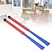 Retractable Drum Brush, Drum Brushes 2 Pcs Replacement with Rubber Handle for Percussion Instruments (Blue)