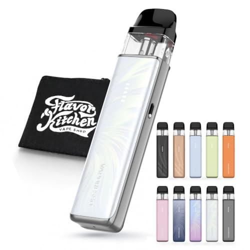 �y6 mini�zVAPORESSO XROS 6 MINI�b�x�|���b�\ �N���X 6 �~�j�b1600mAh�����O�o�b�e���[�b�Â��łȂ߂炩�ȋz���S�n�bFlavorKitchen�~�j�|�[�`�t���bVAPE �x�C�v �X�^�[�^�[�L�b�g (Plume White)