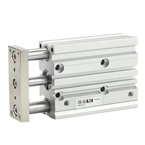 Cylindre de guidage compact sans déviation de trajectoire, course unique 30mm - 6