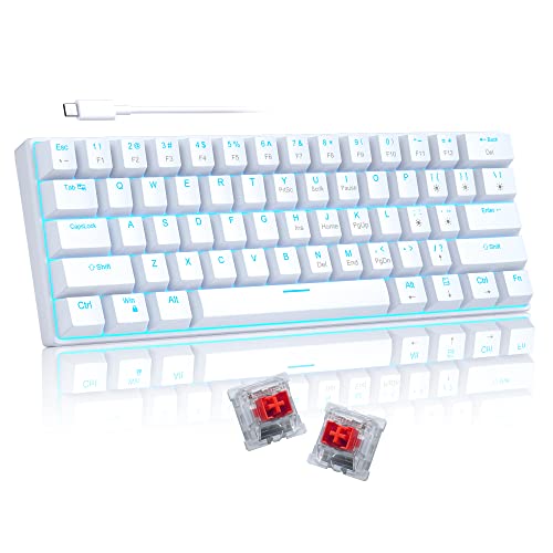 Clavier de jeu mécanique 60% idéal pour libérer l'espace de votre bureau