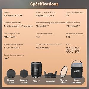 SIRUI Aurora 35mm F1.4 Full Frame AF Lens for Sony E Mount — photo 5 of 6