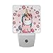 Produktbild Einhorn mit Blumen, automatisches LED-Nachtlicht, Dämmerung bis Morgendämmerung, LED-Senor-Beleuchtung, Rosa, für Schlafzimmer, Babys, Kinder, Kinderzimmer, Treppe, Flur
