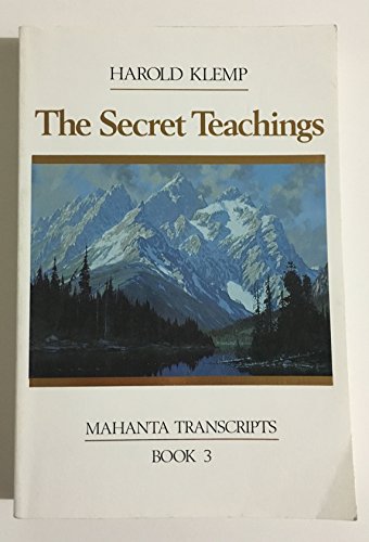 Secret Teachings Mahanta Transcripts 3 B000TXH4GG Book Cover