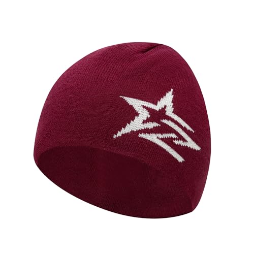 2THESTARS Beanie Hat Warm Thick Knit Winter Skull Cap for