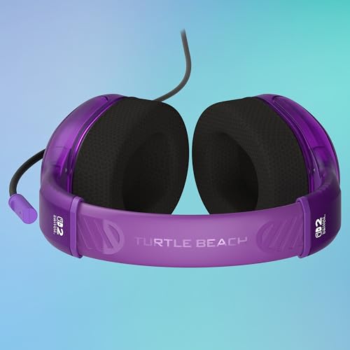 Turtle Beach Airlite Fit Kabelgebundenes Gaming-Headset – Offiziell für Nintendo Switch 1 und 2 lizenziert, robust, leicht, Violett