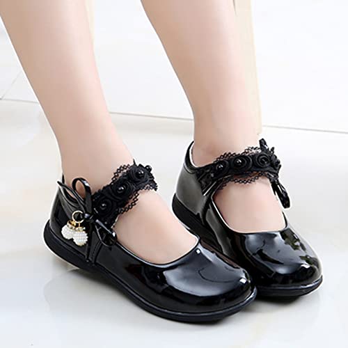 Girls Mary Jane Shoes School Kids Uniform Flats Ballet Strap Dress Formal Slip-On Shoes Performance Shoes Girls3