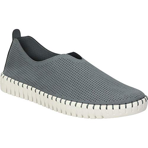 Skechers Skechers Women's SEPULVEDA BLVD-Simple Route Espadrilles, Grey (Charcoal Ccl), 3 (36 EU)