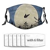 Der ideale Weg, um Mund und Gesicht zu schützen. Wenn Sie ausgehen, können Sie nicht zu viel Schmutz in der Luft sehen. Geeignet für Radfahren, Camping, Laufen, Reisen, Klettern und den täglichen Gebrauch. Ihre Gesundheit ist von unschätzbarem Wert und ideal für Gartenarbeit, Reisen, Laufen, Wandern, Sport, Busse usw. Stilvoll und als Geschenk geeignet.