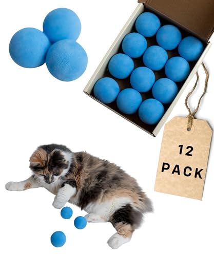 Rawry Foam Ball Cat Toy Set – 12 Foam Balls