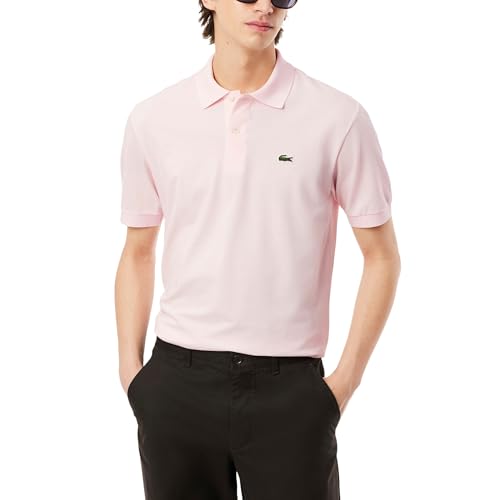 Lacoste Men's Classic Fit L.12.12 Light Piqué Polo Shirt, Flamingo, 4X-Large