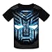 Camisetas para niños para jóvenes de Manga Corta Kid's Casual tee Tra-nsfo-RM-Ers Res-Cue Bo-TS 3D Print Graphics Fashion T-Shirt Hip Hop Print for Boys Girls