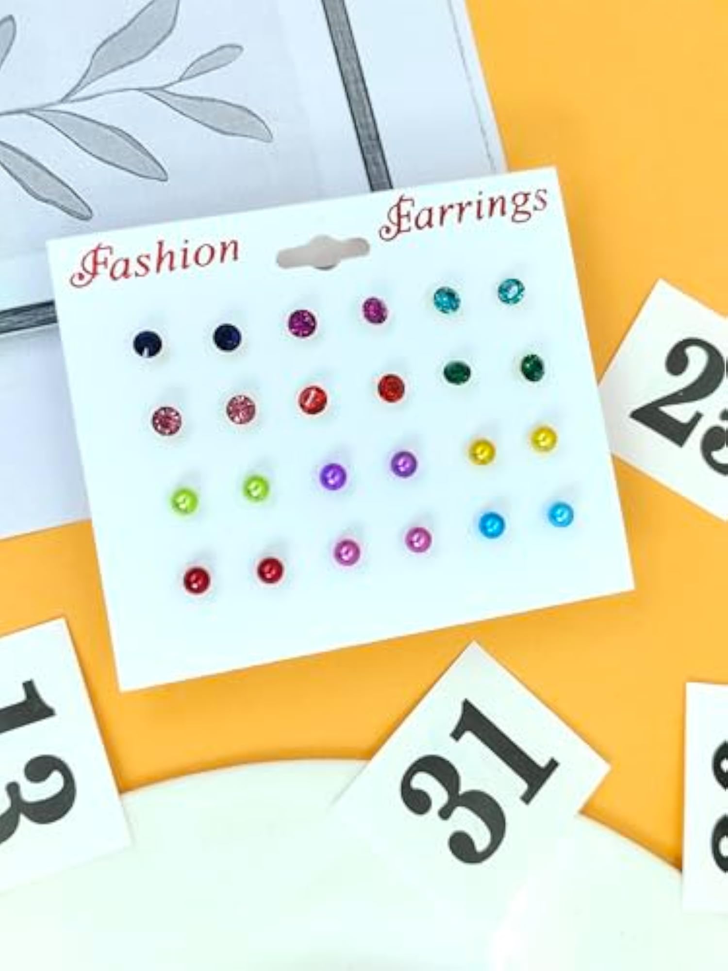 12 Pairs Small Stud Earrings Set for Women