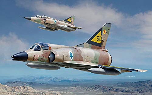 Maquette avion IAI Nesher Kinetic au 1/48 en version monoplace ou biplace