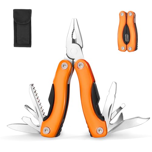 14-in-1 Multitool Pliers, Portable MINI Multitool...