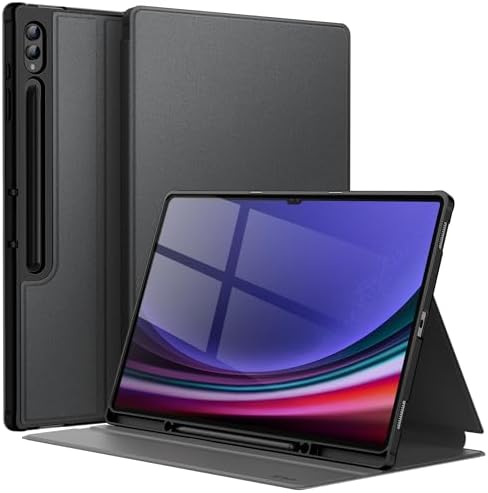 JETech Folio Case for Galaxy Tab S10 Ultra/S9 Ultra 14.6", Black