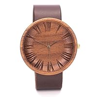 Algopix Similar Product 14 - Handmade American Walnut Wood Watch For