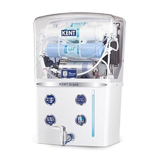 KENT Grand RO Water Purifier (RO+UF+TDS Control+UV LED Tank, 8L)