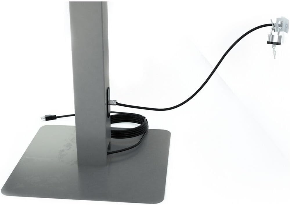 KB-96016 Kwik-Boost Security Lock and Cable for Charging Stations; Keyed Lock Accessory; 6 ft Security Cable; Charging Station Theft-Prevention Solution